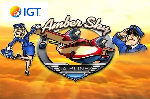 Amber sky